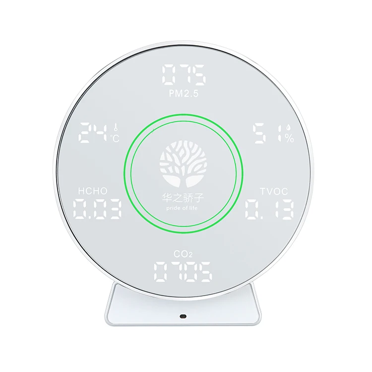 Home Table Swing WiFi Smart Measurement HCHO CO2 TVOC PM2.5 Air