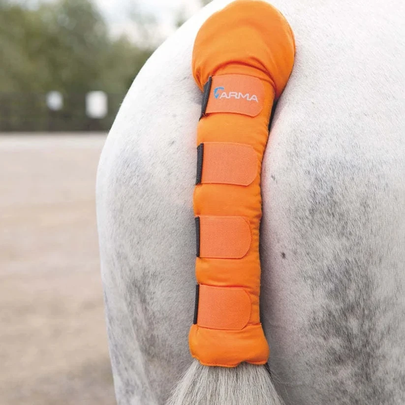 Equestrian Customized Lycra Horse Tail Bags for Horses Protection Grooming Supplies