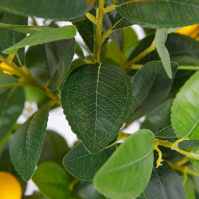 90cm Lemon Tree Bonsai Plant Simulation Fruit Artificial Plant Home Decor