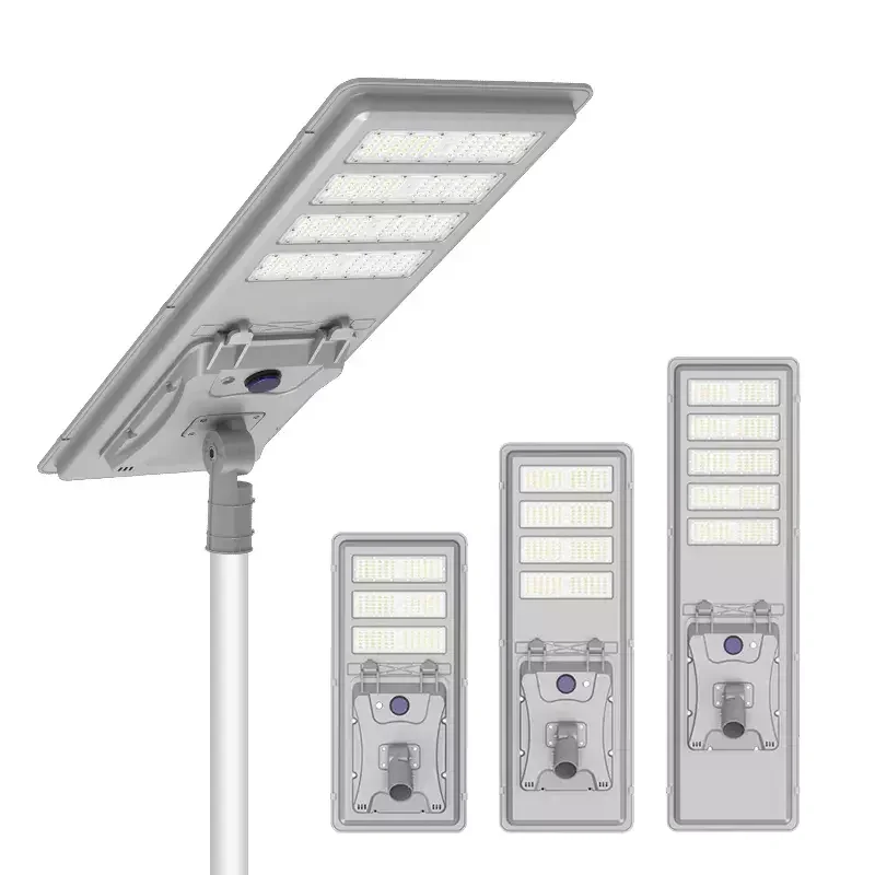 IP65 Waterproof Solar Street Light Outdoor Lamp 300w 400w 500w Integrated Motion Sensor All In One Solar LED Street Light