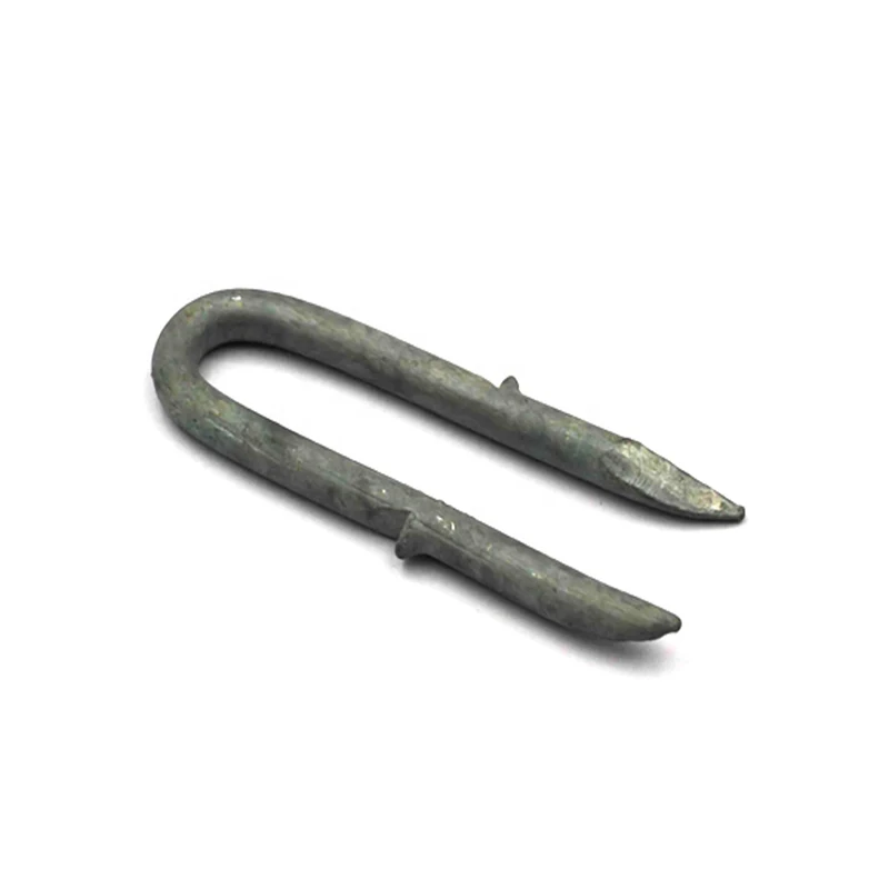 Galvanized Single Barbed Fence Staples U Nails U Shape Wire Nails