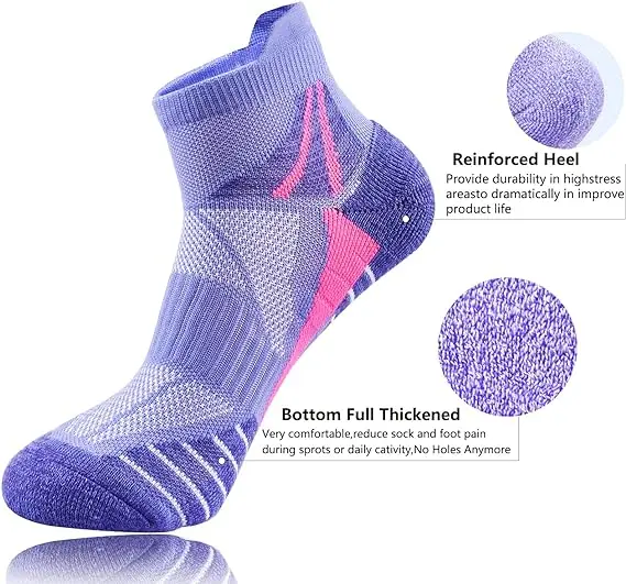 Thick towel bottom custom running socks cotton compression compressed socks