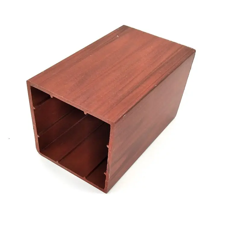 
Cheap Building Materials Outdoor Wood Plastic Square Timber Wall Panel 