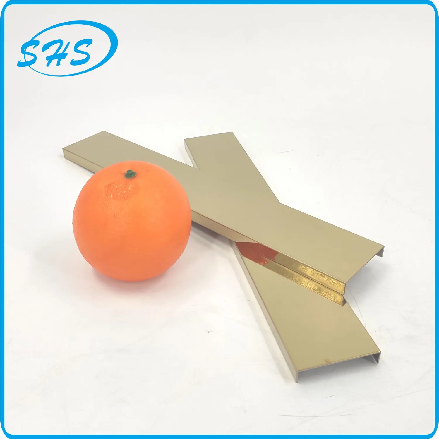 U-Shape Ceramic Tile Trim Matt Golden Metal Brush 304 Stainless Steel Wall Tile Trim Ceramic Strip