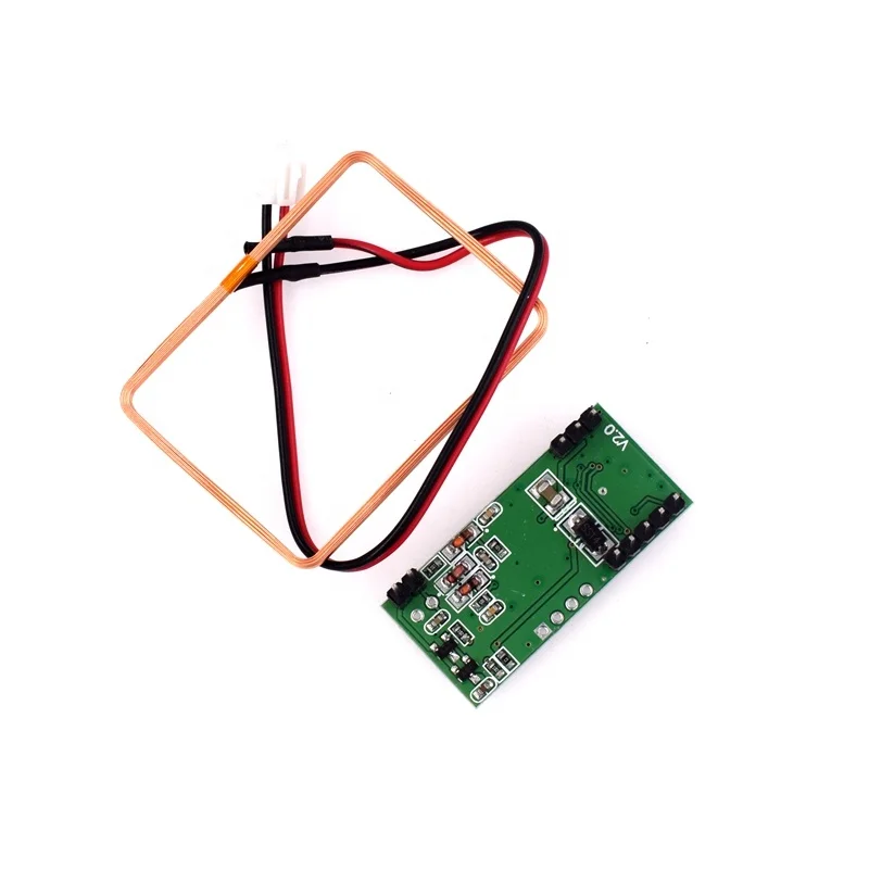 #205 125KHz ID card reader module rdm630 pcba RF rfid reader uart serial output module SCM RDM6300 rfid reader