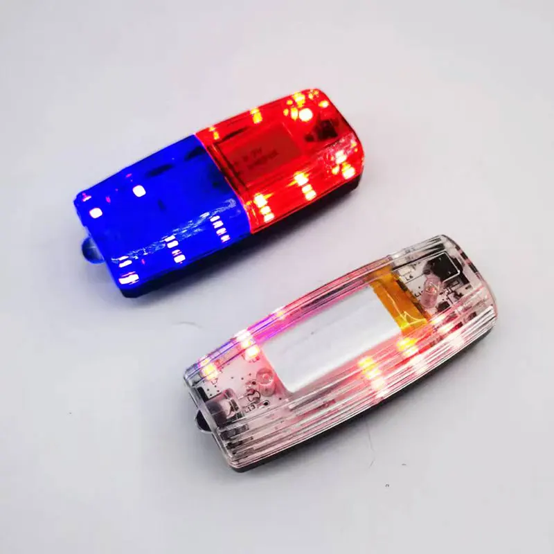 Traffic strobe flashing light led warning rechargeable shoulder light