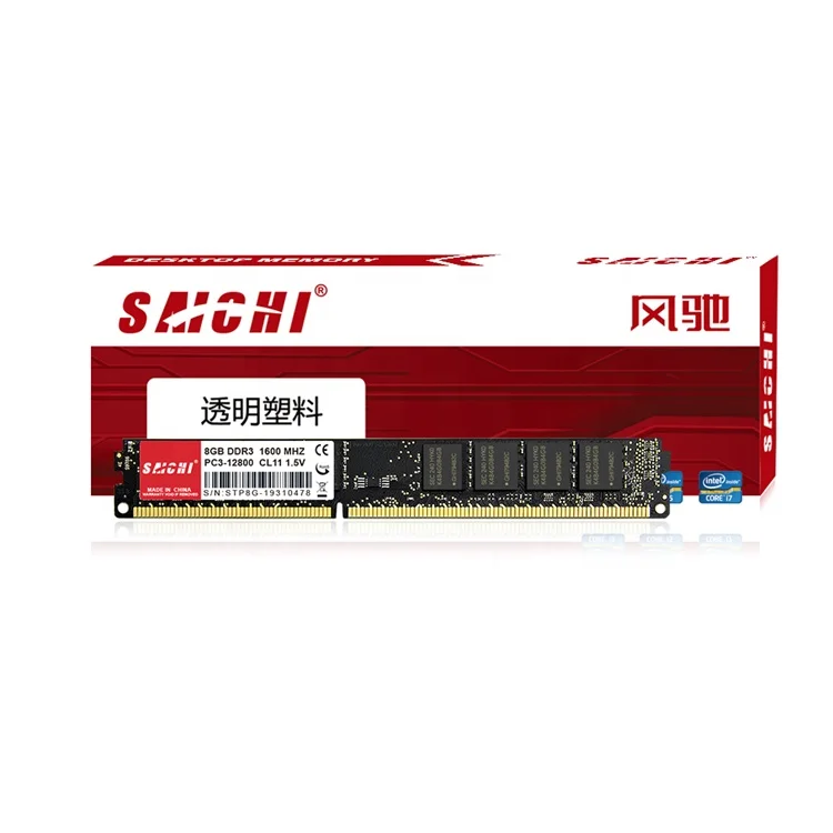  Китайский производитель оригинальные чипсеты быстрая скорость DDR3 1600 МГц 8 ГБ Настольная
