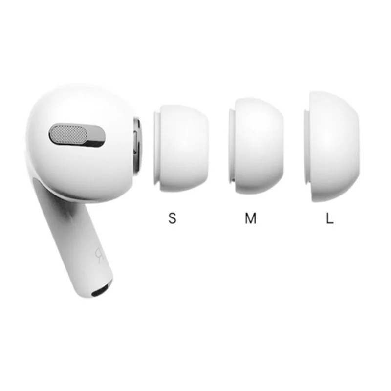 Насадки для наушников Airpods pro Новое поступление обновленные силиконовые сменные