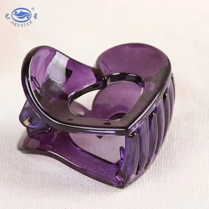 New fashion korean plastic heart mini small hair claw  high quality hair clips for hair