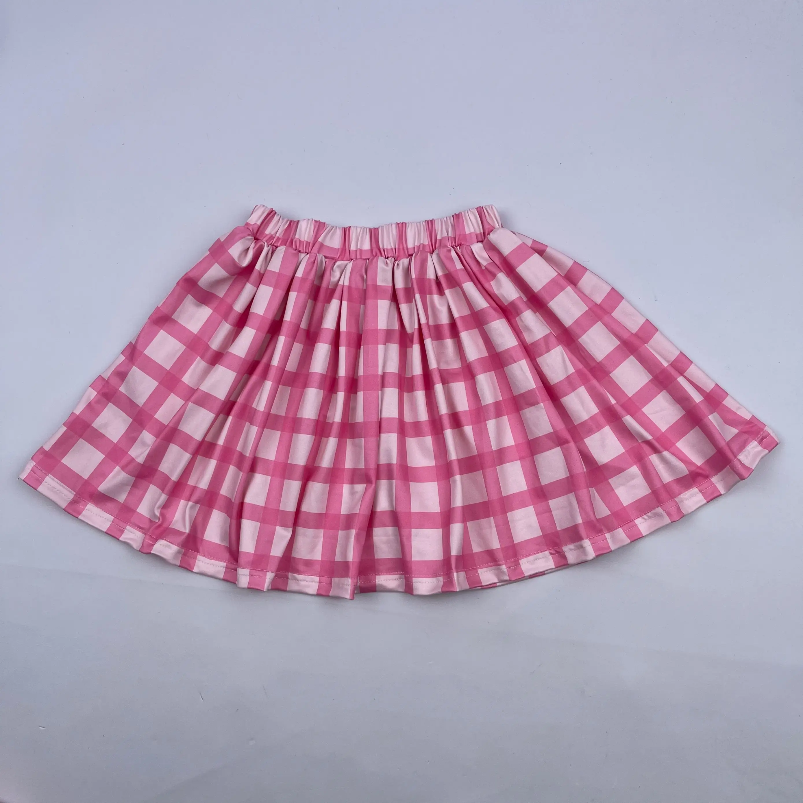 LZ 2022high quality elastic waist baby girl skirt pink heart Lollipop printing dance skirt toddler girl party skirt