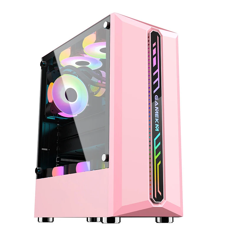 2022 New Design Wholesale Computer Case Pc Case Gamer Most Popular High Quality Gaming PC Desktop Computer Gaming ATX Case