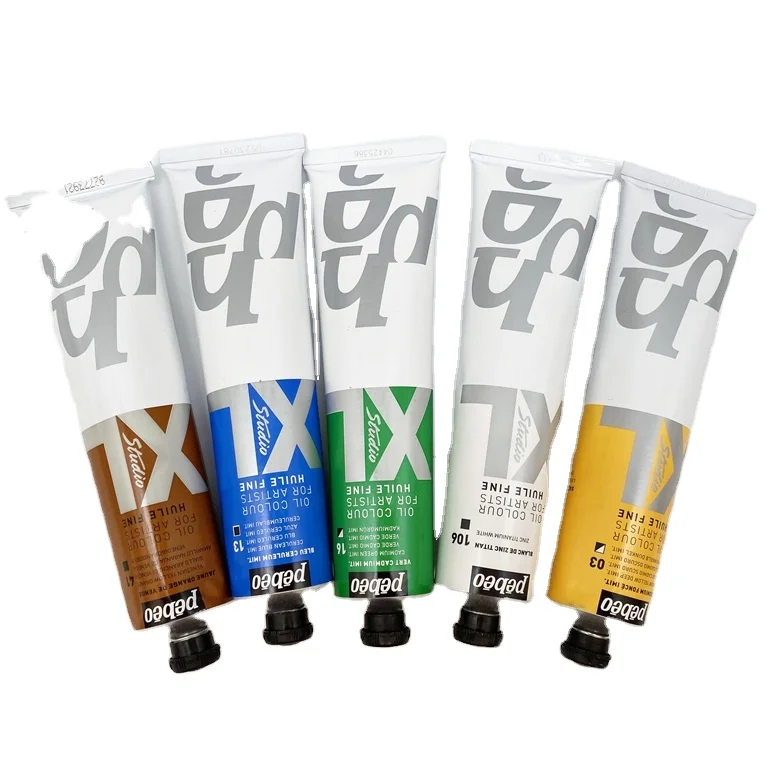 2021 Stylish New High Capacity Durable 200ml Tube 14 Colours Oil Paints