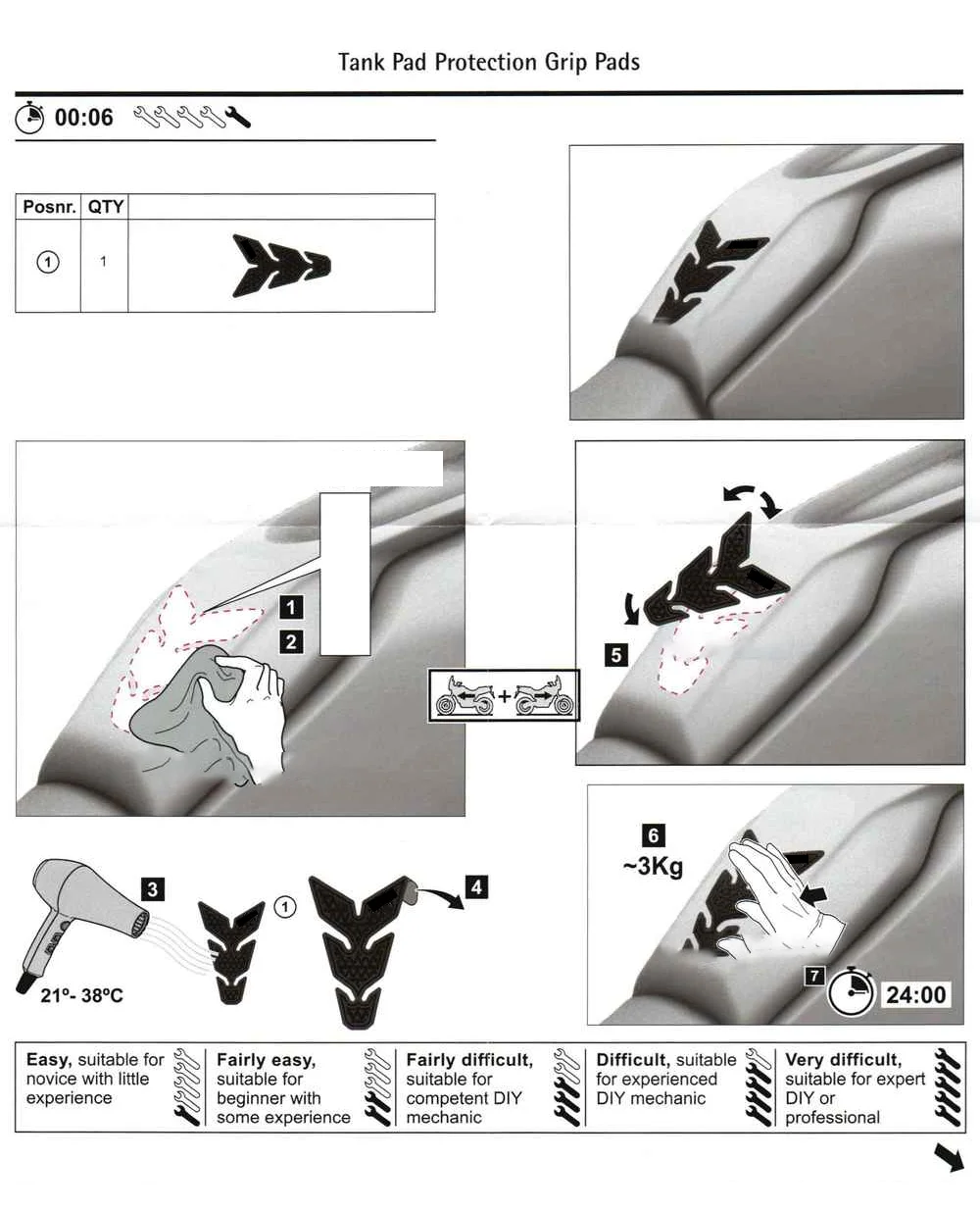 For Yamaha MT 07  MT-07 2021 - Side Fuel Tank pad Tank Pads Protector Stickers Decal Gas Knee Grip Traction Pad Tankpad