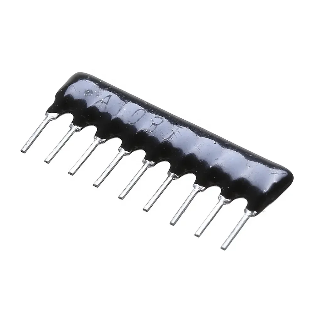 9 контактный сетевой резистор DIP 1Kohm 10Kohm 22KOHM 33Kohm 1/8W A102J A223J A103J A332J, сетевой резистор