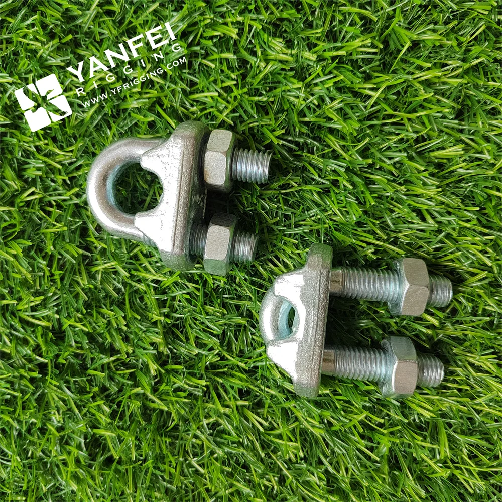 High Quality Drop Forged Italian Type Wire Rope Clips Used For Wire Rope