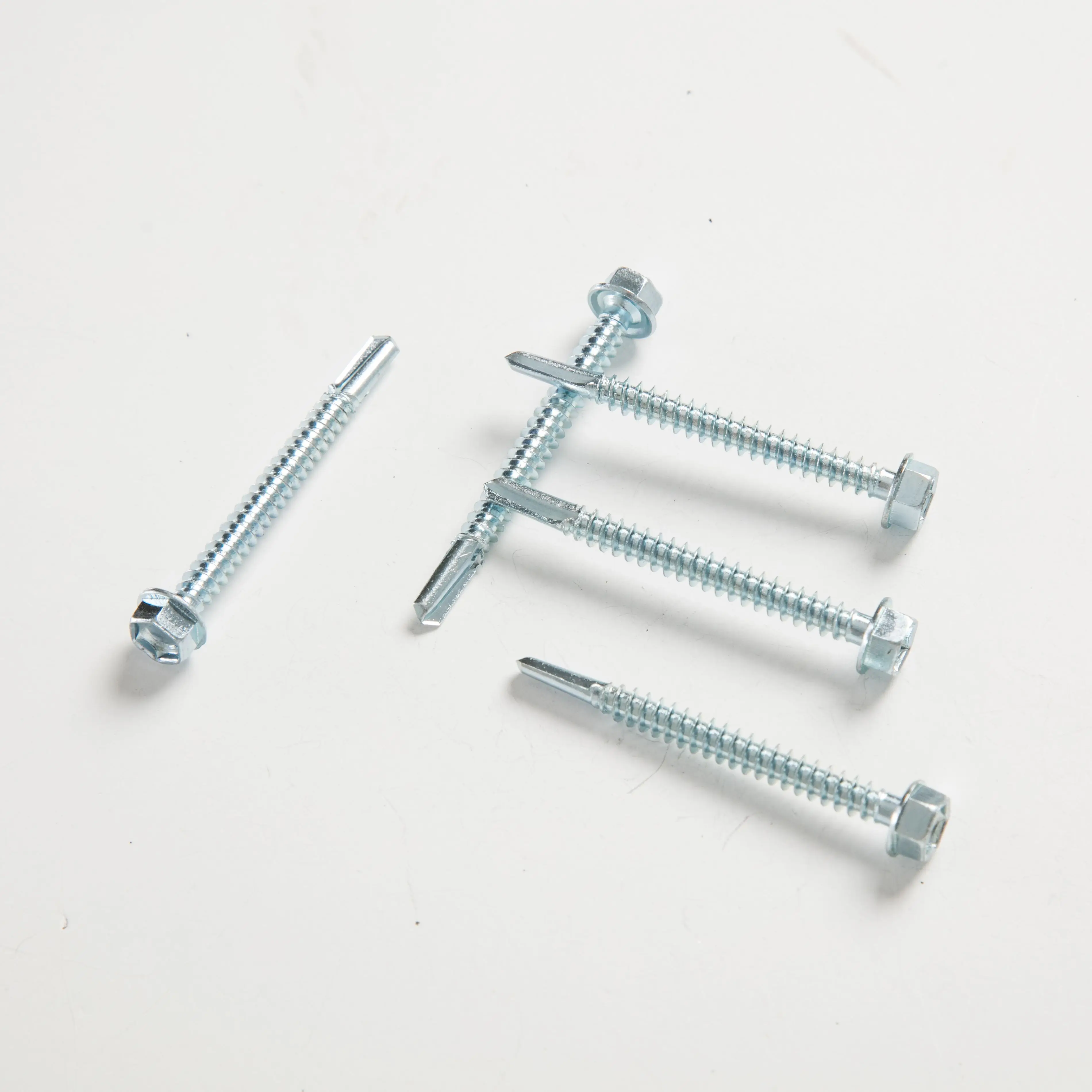Manufacturer factory DIN7504K Hex head self drilling screw with EPDM washer with best price