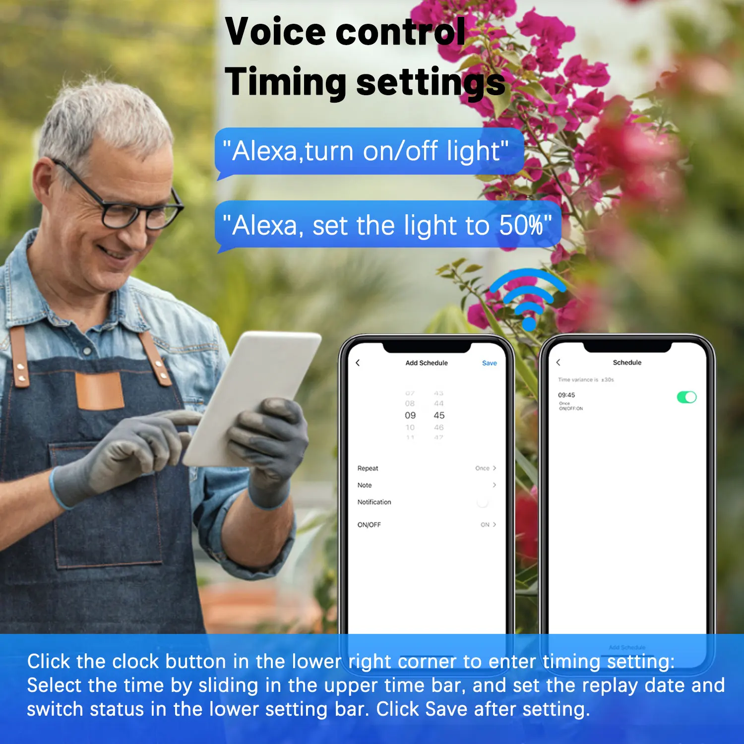 Умная Светодиодная лента полного спектра для выращивания растений с Wi-Fi, лампа для выращивания с управлением через приложение T5, световая балка для растений в помещении