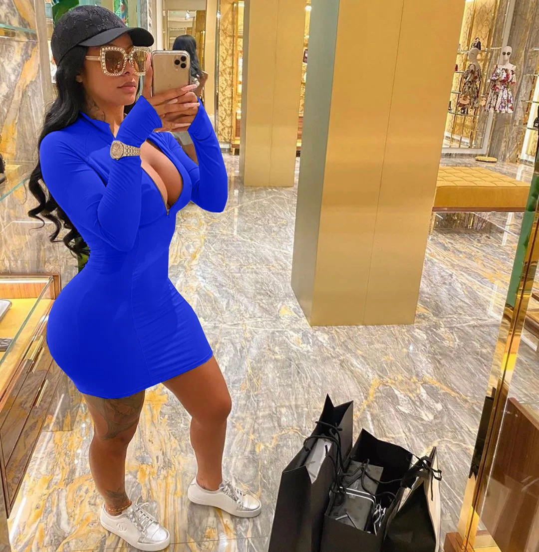 
2021 Trendy V-Neck Slim Sexy Sun Dresses Sleeveless Pencil Maxi Bodycon Dress Women 