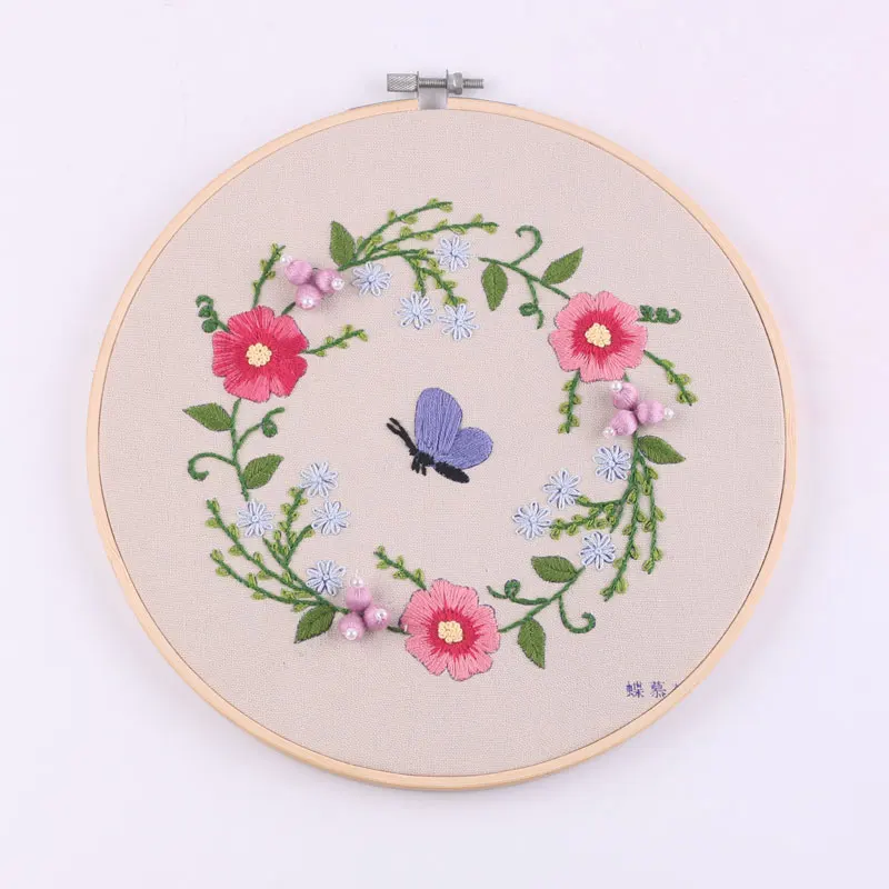 Romantic style embroidery embroidery set starter kit manufacturers direct