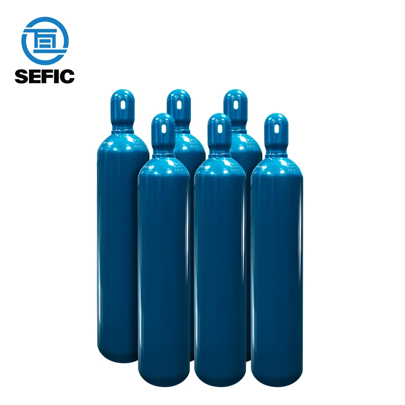 ENISO9809-1 E Size 23.6L TPED Argon Gas Cylinder With T10 Valve For Australia New Zealand Market