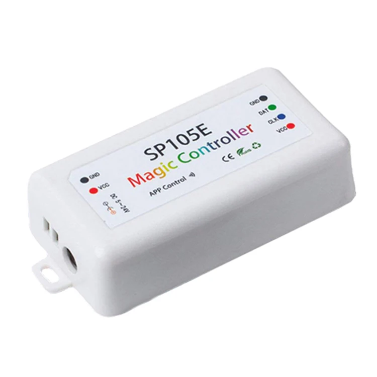 Беспроводной контроллер освещения BT Magic Dream Color SP105E для WS2811 WS2812B WS2801 SK6812 программируемая Светодиодная
