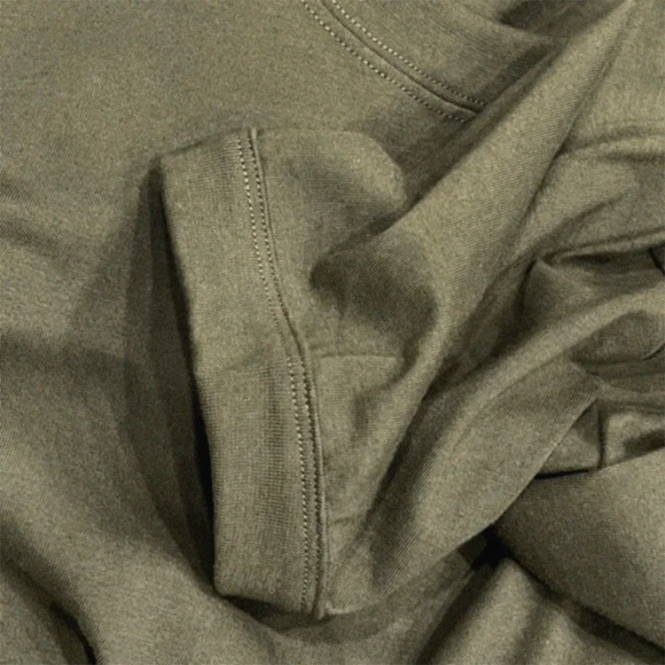 High quality custom logo oversized 100% cotton digital printing O-neck green casual men t-shirts with print