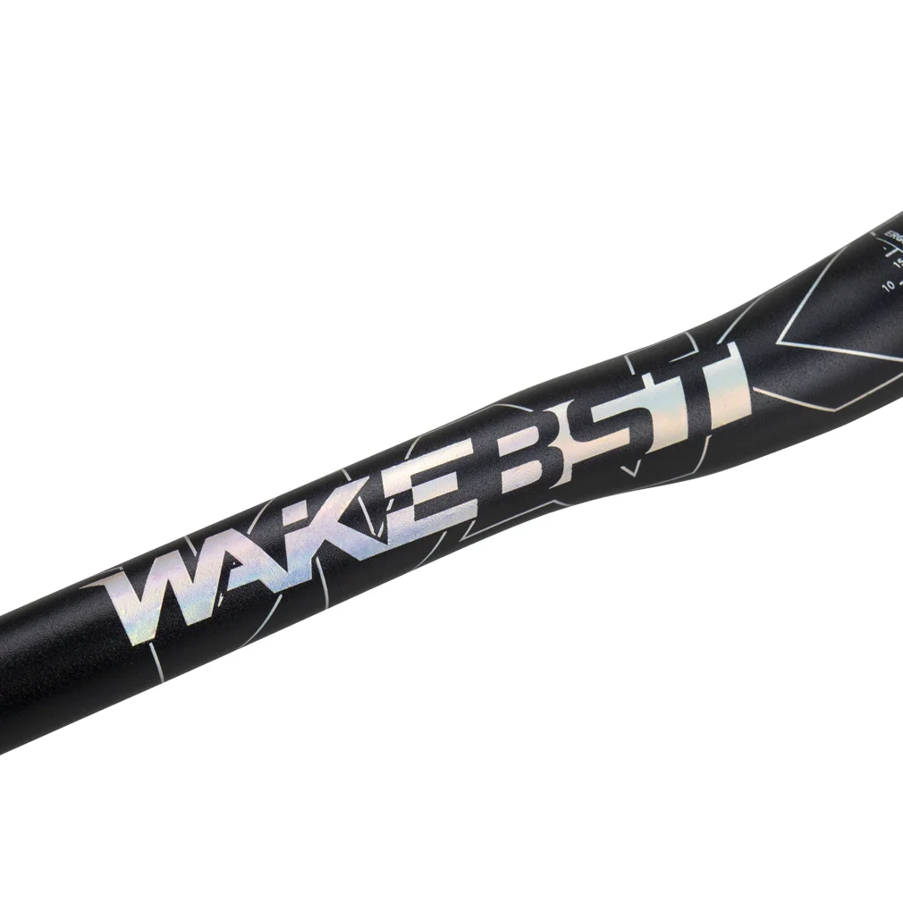 WAKE 780mm/31.8mm Bike Handlebar Color Logo Handlebar Lightweight Aluminium Alloy Bar for Mountain Bike BMX