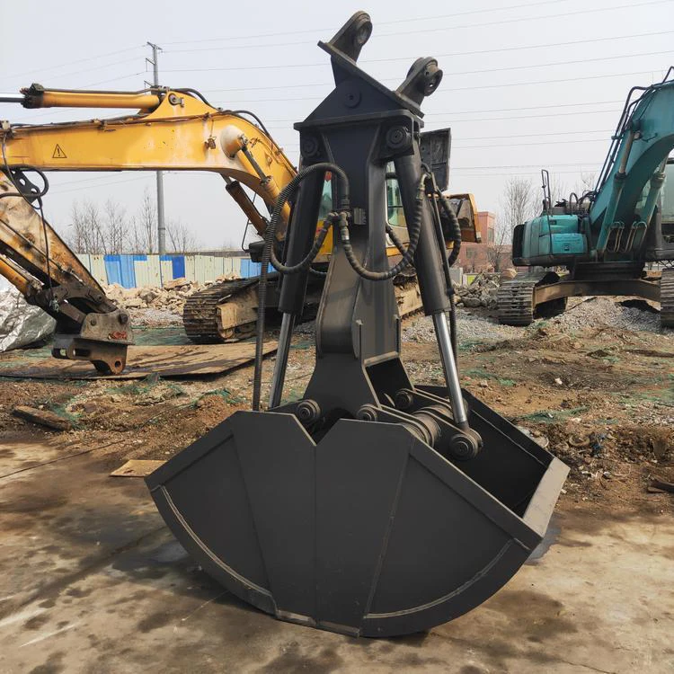 Crane Iron Scrap Gripper Hydraulic Electric Grab Bucket for Garbage Scraps