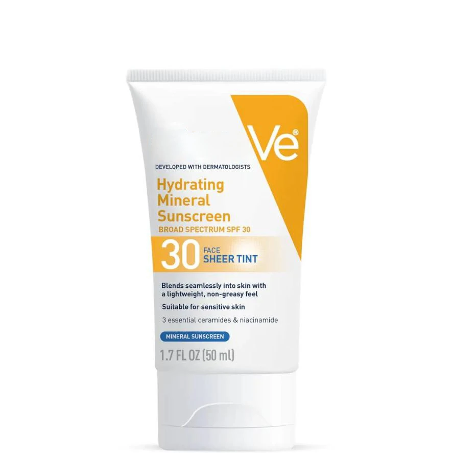 wholesale Tinted Sunscreen with SPF 30 | Hydrating Mineral Sunscreen With Zinc Oxide & Titanium Dioxide 50ml
