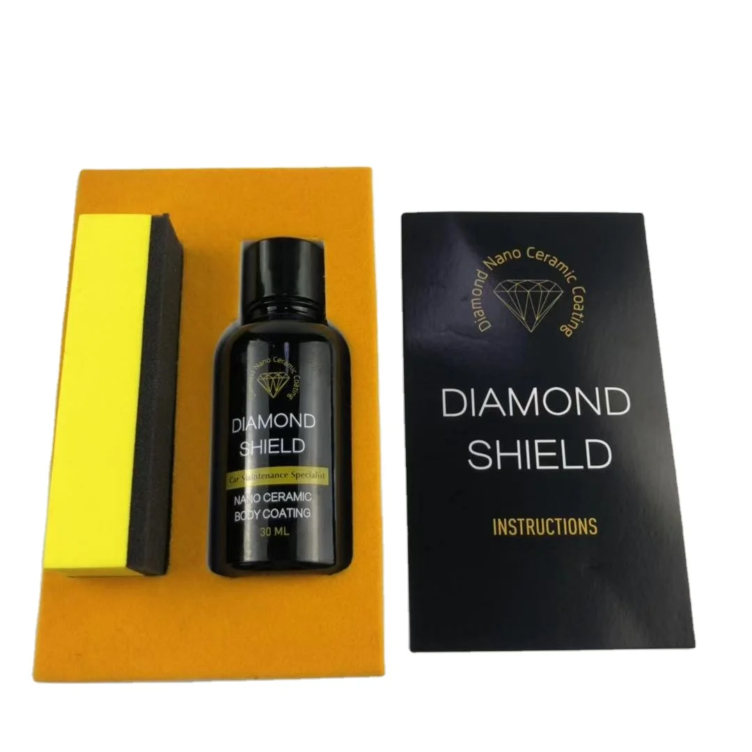 Drop Shipping Ceramic Car Coating 9H Liquid Glass Car Paint Care Anti-scratch Hydrophobic Glass Coating Waterproof Nano Ceramic