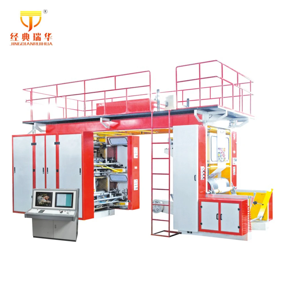 8 Color Flexographic Printing Press
