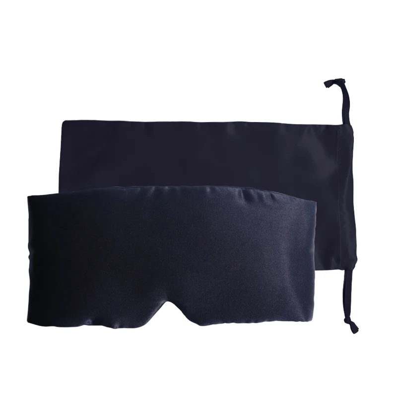 Custom Luxurious Silk Eyemask With package Bag Experience The Ultimate Sleep Comfort With A Silk Eye Mask
