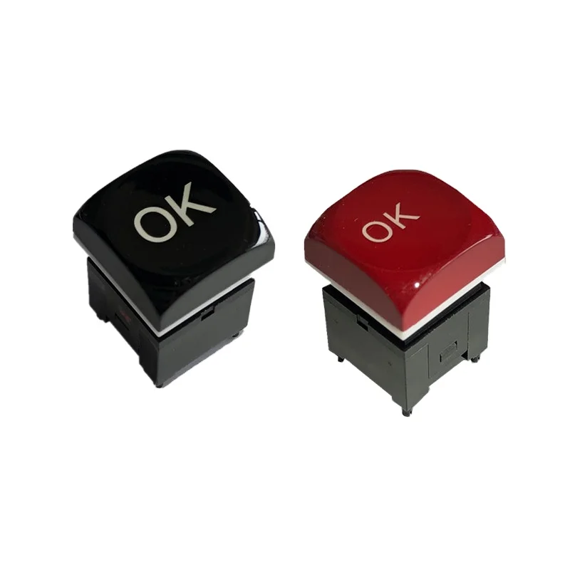 CHA factory high quality 15*15mm Security Monitoring equipment  Consumer electronics momentary push button with LED