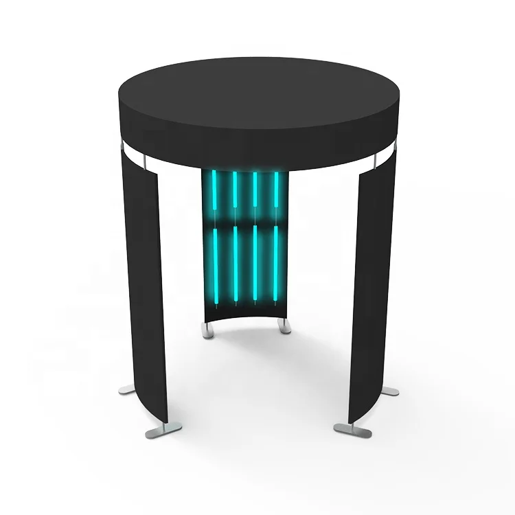 8 футов 10 футов 360 фотобудка светодиодная подсветка задний фон фотография корпус фон