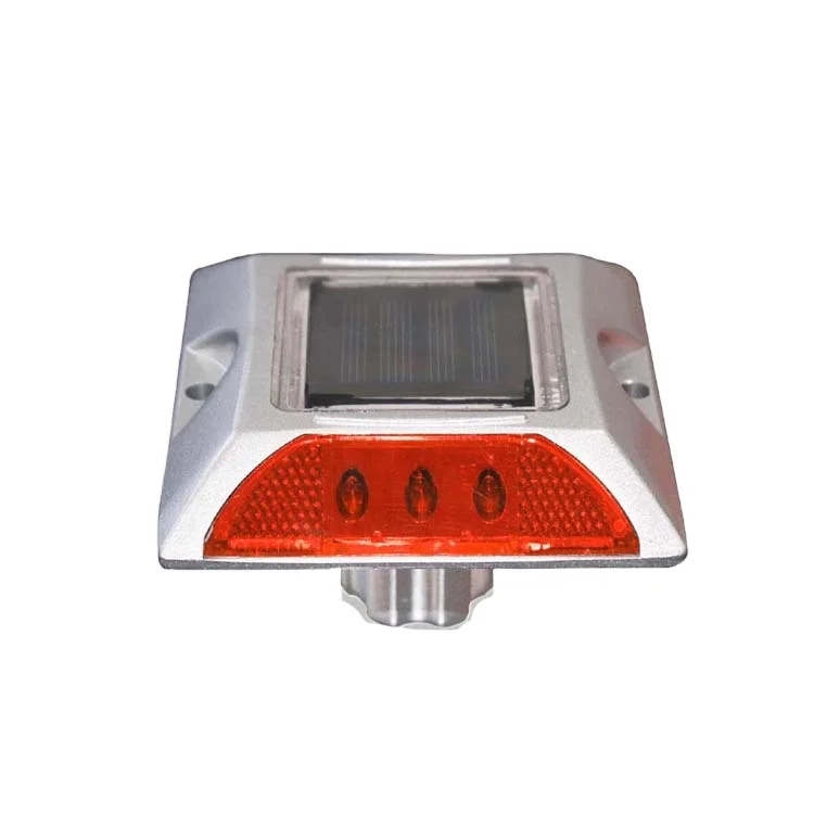 Cat Eye Red LED Solar Road Studs with Foot for Sale