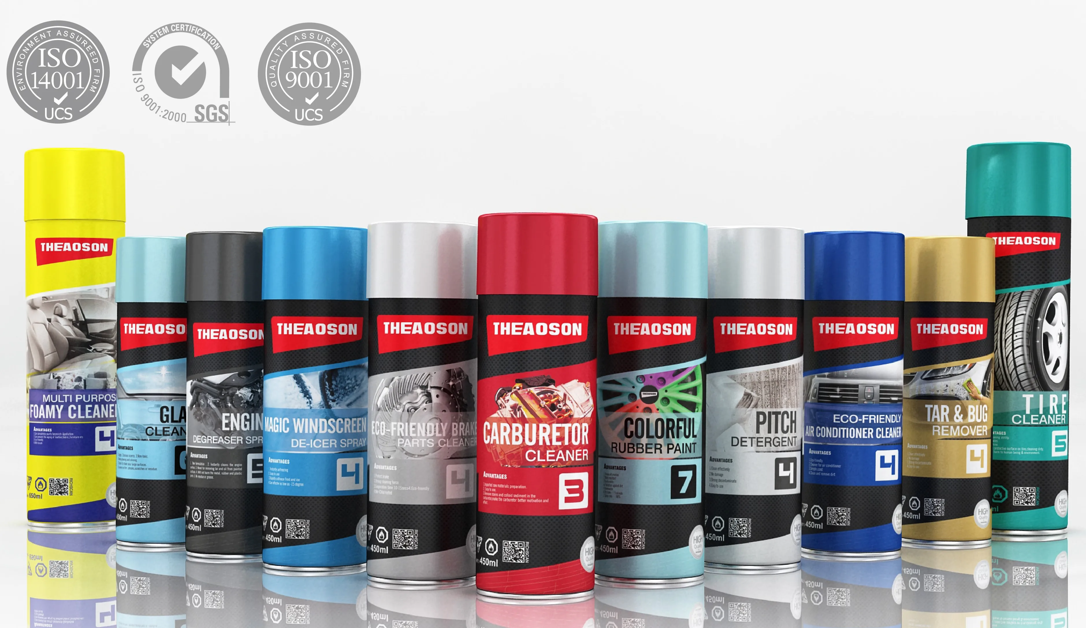 THEAOSON Portable Tire Repair Tools Anti Puncture Liquid Tyre Sealant Inflator with Tire Repair Liquid