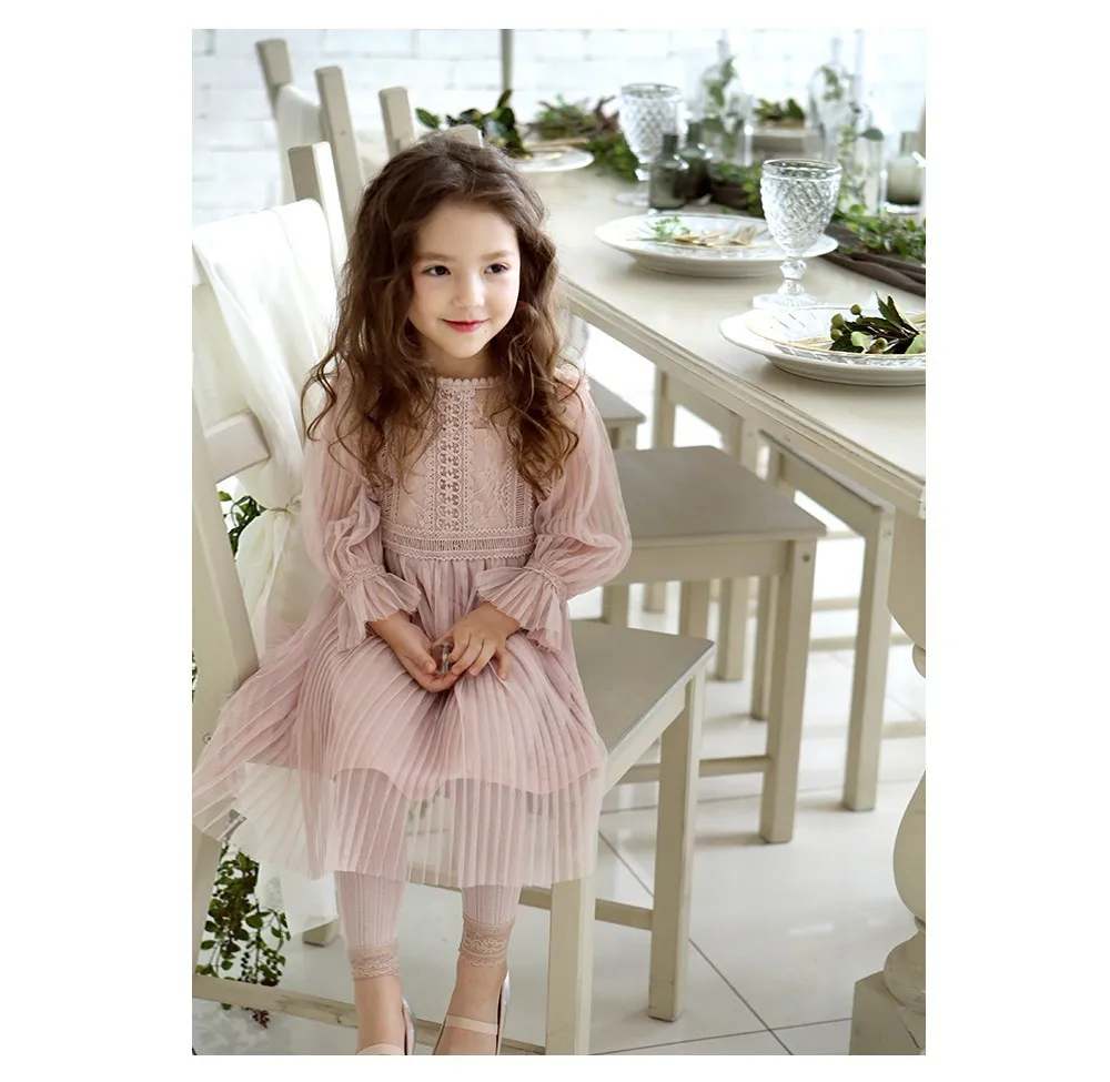 
Sweet princess style tulle frock dress toddler and little girl dress 