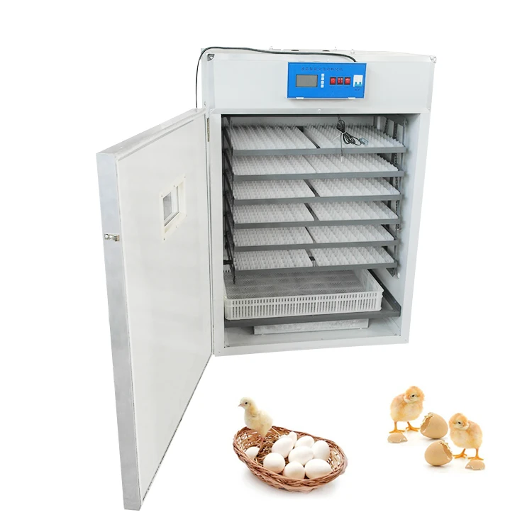  China factory directly supply fully automatic 1056 poultry farming equipment egg incubator chicken for hatching eggs in