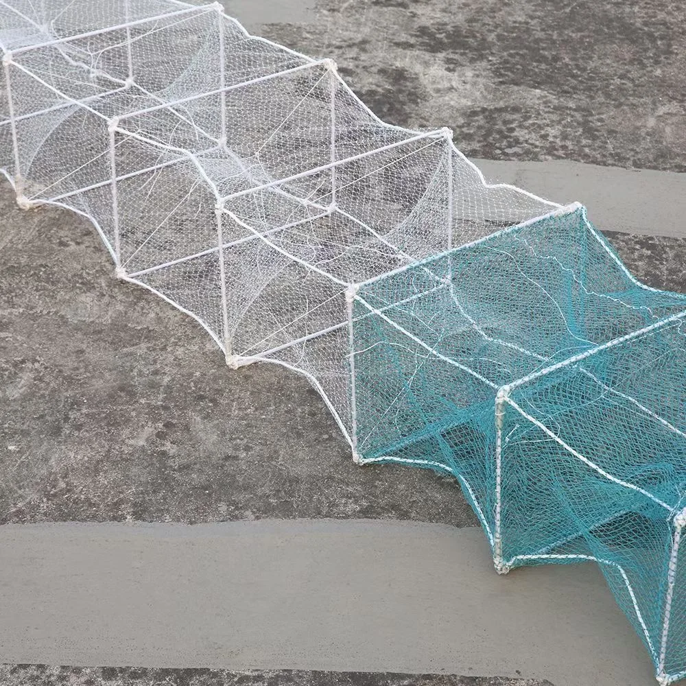 Hot Selling Lobster Crap Pots With Frame 38cm x 23cm Agriculture Fishing Trap Lobster Cage