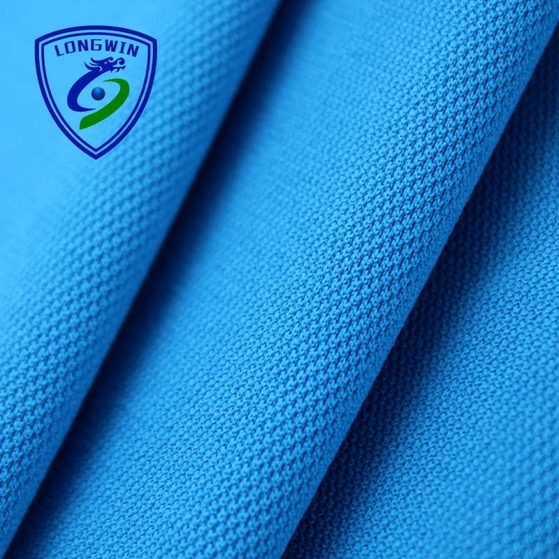 Polo Shirt outdoor sports work suits hats labor vest 100% coolpass brand cross section polyester knitting pique mesh fabric