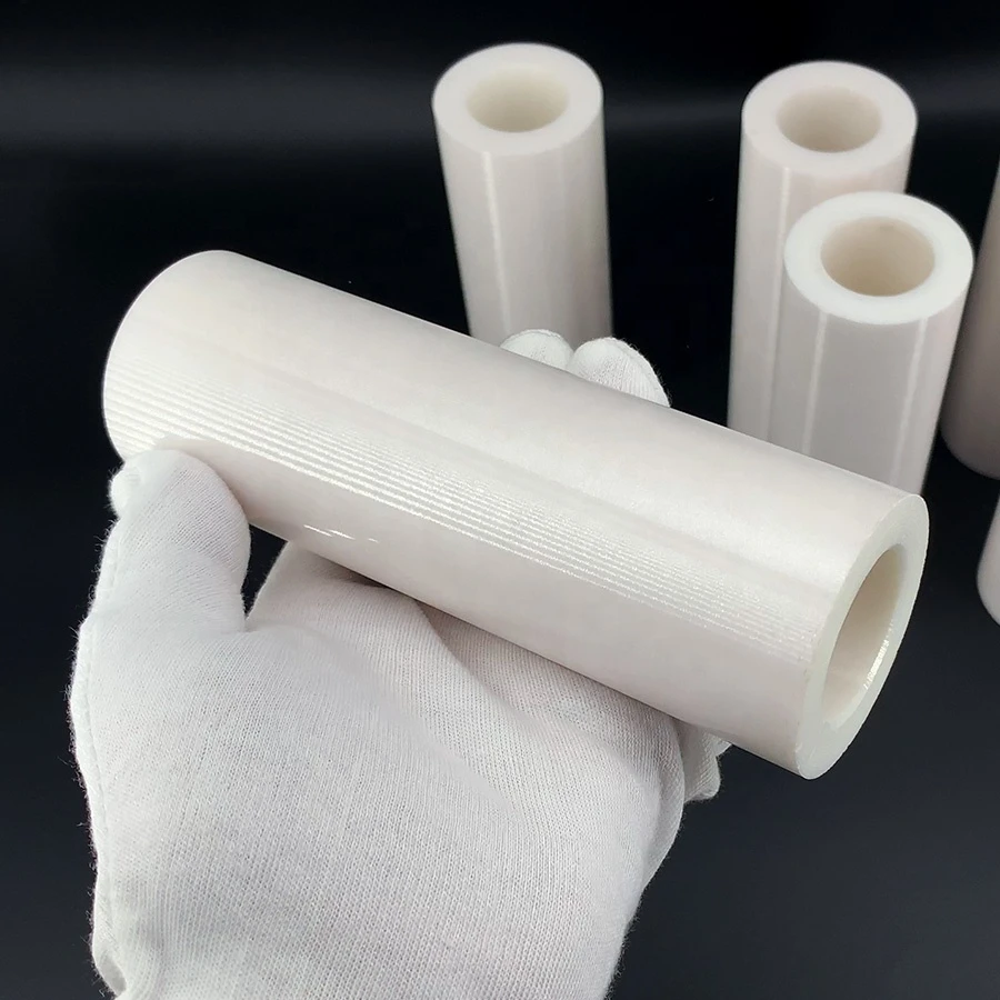 Refractory Zirconia Ceramic Tube Pipe