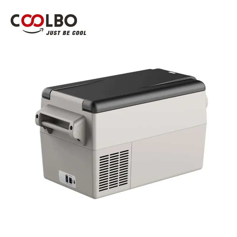 32L Portable Travel Freezer Car Cooler Box 12v Small Refrigerator Compressor DC 12V/24V AC 100V ~ 240V -20 - 10 degrees
