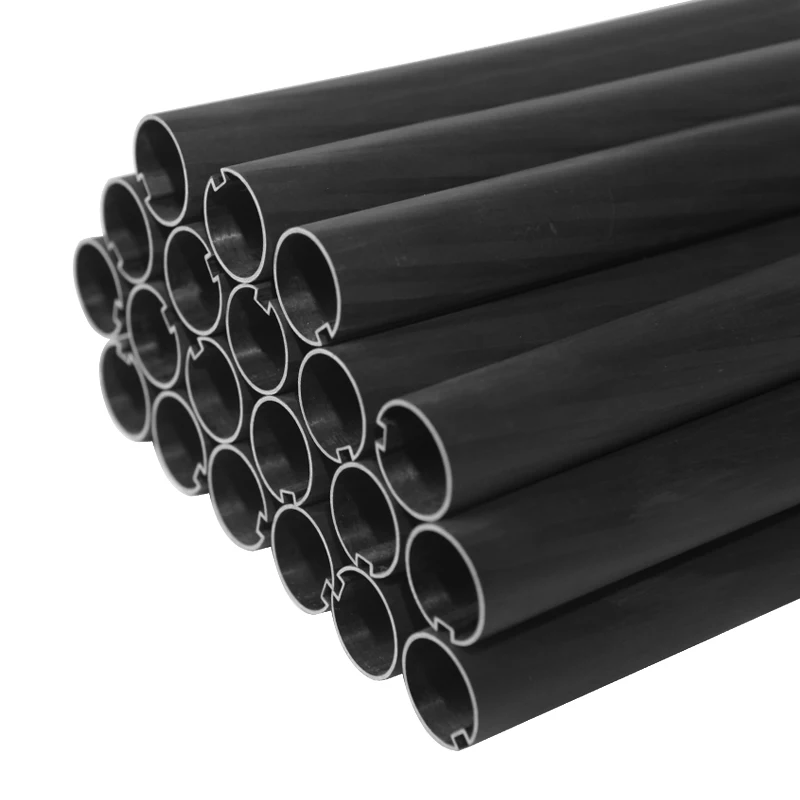 New Style Material Light Weight Carbon Fiber Pole 3k 50mm Carbon Fiber Tube Connectors