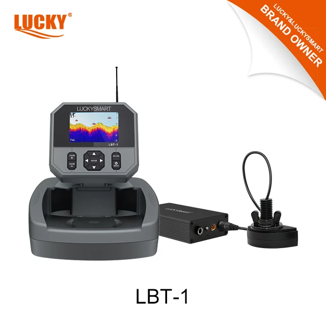 LUCKYSMART LBT-1 Echo Sounder Fish Finder Bait Boat Fish Finder Sounder Fish Finder