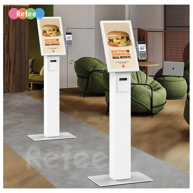 Pos точки продажи системы платежные терминалы карты терминал Android сенсорный киоск дисплей самообслуживания заказа