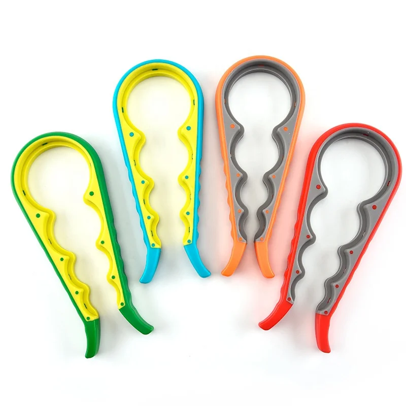 Anti-skid Thickening Soft Glue Four Unity Can Opener Easily use jar opener bottle Kitchen Accessory Tool
