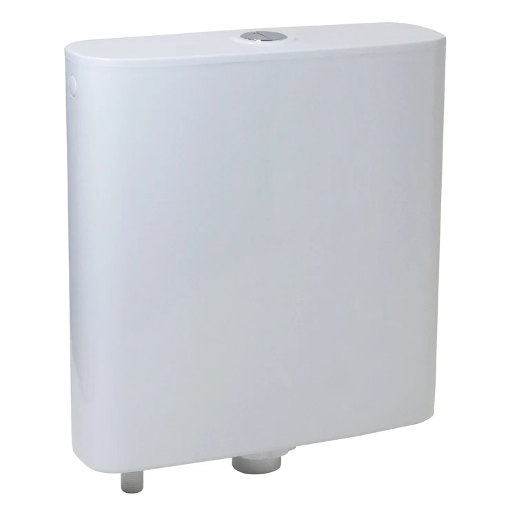 Factory Direct Cheap High Capacity Plastic Dual Flush Wall Hung Flashing Squat Toilet Tank