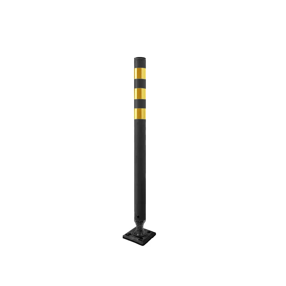 Colorful flexible road divider delineator warning plastic traffic pole bollard sign post