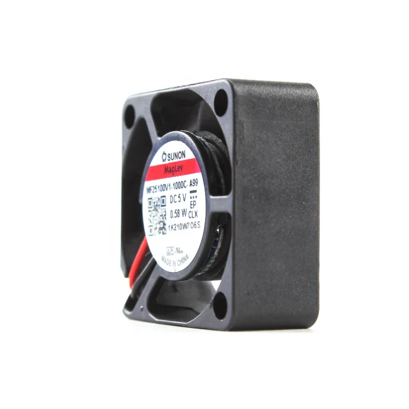 In stock 25*25*10mm 5V 0.58W 105mA MF25100V1-1000C-A99 dc5v 2510 20mm 2.5cm inverter mini vapo bearing axial cooling fan