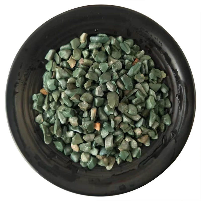 Factory Outlet Colorful Polished Natural Stone Pebbles Snow White Gravel for Garden Decoration and Road Paving